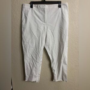 Nordstrom Signatrue White Dress Pants